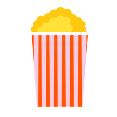 Cinema illustration Set_Popcorn