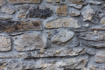 wall of stones as a texture