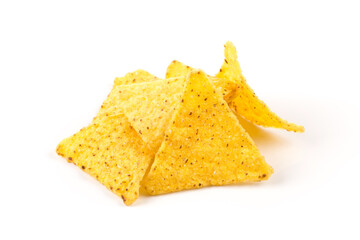 Fototapeta premium Salted corn snack nachos chips