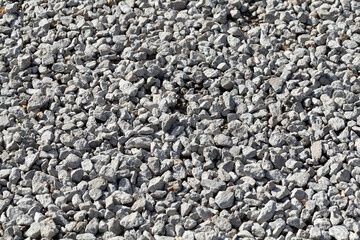 Gravel as background or texture