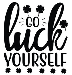 St. Patrick's Day Shirt Design Print Template, Lucky Charms, Irish, everyone has a little luck Typography Design