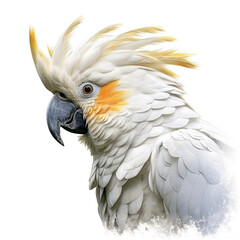 Obraz premium Perfil cacatua