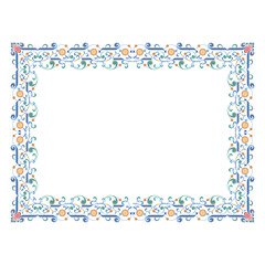 classic ornate frame for invitations, banners, and flyers