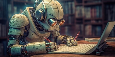 Artificial Intelligence (AI) can write books and make paintings. Will AI replace human work? Generative AI. 