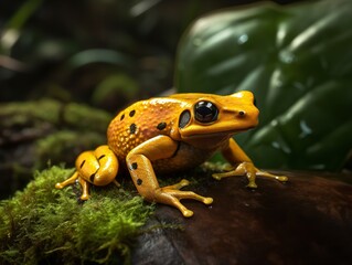 The Golden Glint of the Golden Poison Frog