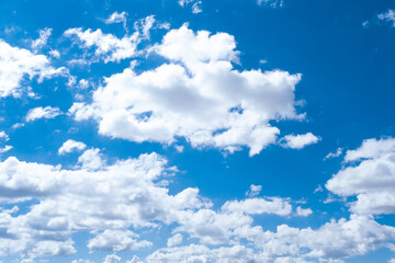Blue sky and clouds
