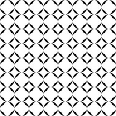 black and white seamless background samless tile textile wallpaper.    