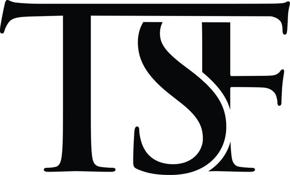 TSF Abstract Letters Logo Monogram