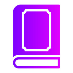 book gradient icon