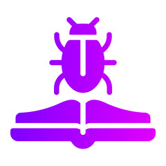 bug gradient icon