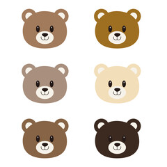 Brown bear character design