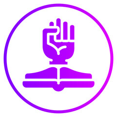 empowerment gradient icon