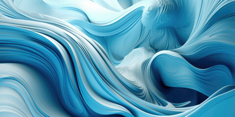 a creative abstract background blue and light blue and white. Generative AI