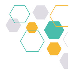 Hexagonal Geometric Corner Shape