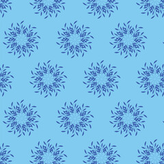  Elegant  background in minimalistic style.  Seamless pattern can be used for wallpaper, pattern fills, web page background, fabric, surface textures. Vector illustration.