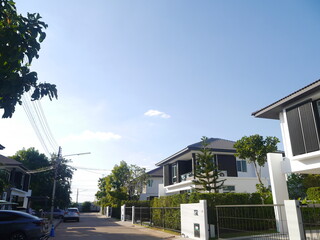 Photo of town house scenery in the village