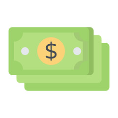 Cash Flat Icon