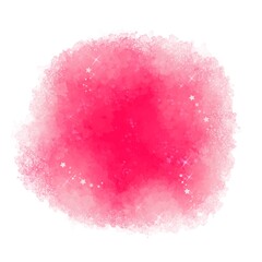 Watercolor Splash with stars and dust.