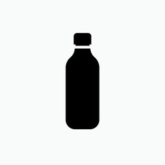 Bottle Icon - Vector, Sign and Symbol for Design, Presentation, Website or Apps Elements. 