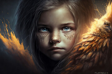 Ednless suffering in mind of a creative people covered by pain, harmed ideas, meaningful eyes, imagine, dark fantasy realm, dream, new world gate, fantasillusion, AI Generative 