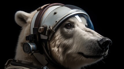 Bear, the space commander