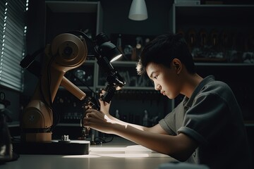 High school student made intelligent robotic arm. Generative AI