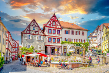 Altstadt, Bad Wimpfen, Deutschland 