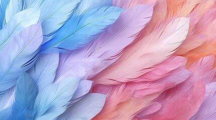 pastel colour tuft inquisitively establishment. AI Generated