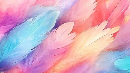 pastel colour tuft curiously foundation. AI Generated