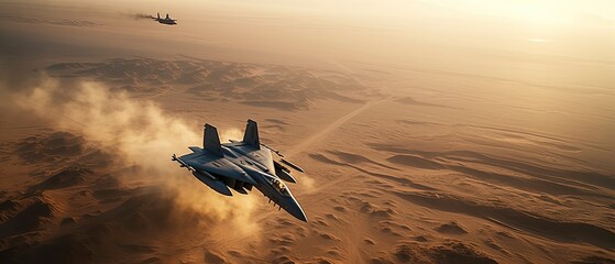 High-powered Fighter Jets Soar into Action for a Tactical Mission