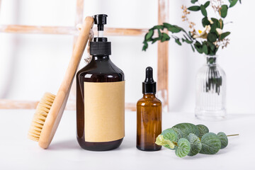 Hygiene and Care Supplies Brown bottle set combo