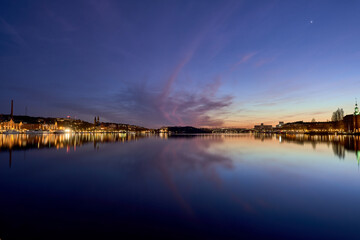 Sunset in Stockholm