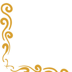 Arabesque Corner Border 