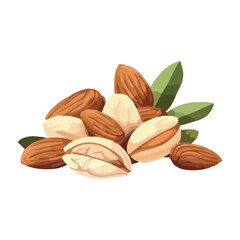 Healthy snack Almond, cashew and pecan mix