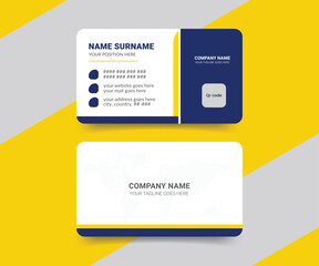 Medical and Healthcare Business Card Template | Clean & Modern Professional Hospital Business Card Design.
