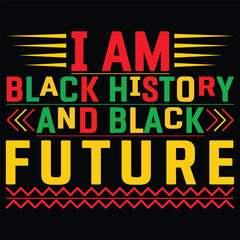 black history month t shirt design.