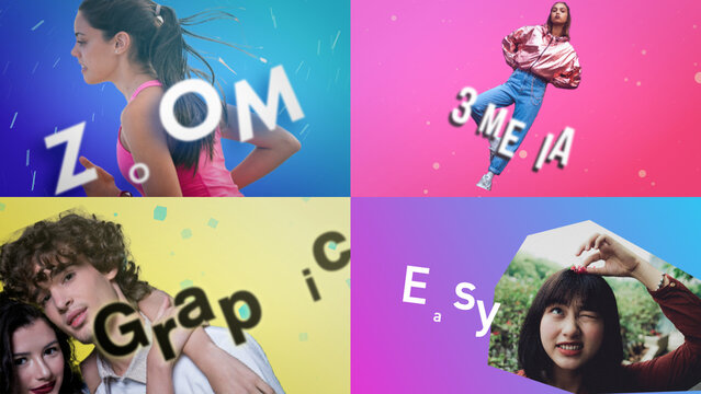 Dynamic Zoom Media Title