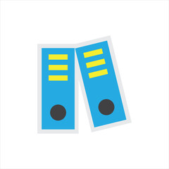 Office Sticker Vector Art