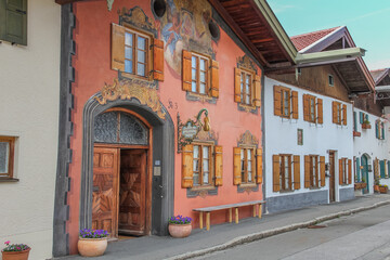 Fototapeta premium Geigenbaumuseum in Mittenwald, Deutschland 