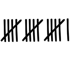 Tally Marks Illustration