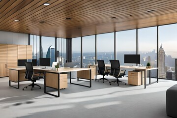Interior Design of meeting room, hall 