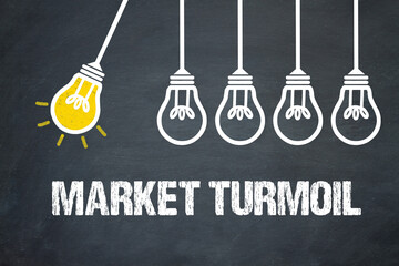 Fototapeta premium Market turmoil 