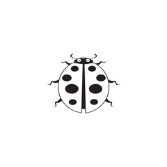 bug icon symbol sign vector