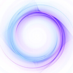 Circle colorful bright neon border