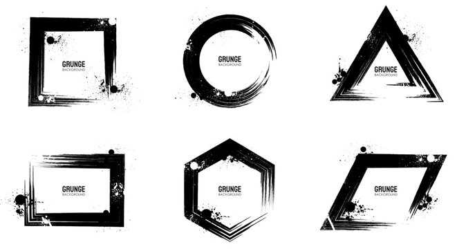 vector abstract grunge background asset pack