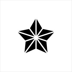 Premium of star icon. Simple pictogram, vector illustration on a white background.