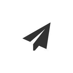 Paper plane icon. Send symbol modern, simple, vector, icon for website design, mobile app, ui. Vector Illustration