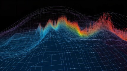 AI Assisted Seismic Data Analysis - obrazy, fototapety, plakaty