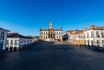 Fototapeta premium Ouro Preto Historic baroque city, Minas Gerais, Brazil