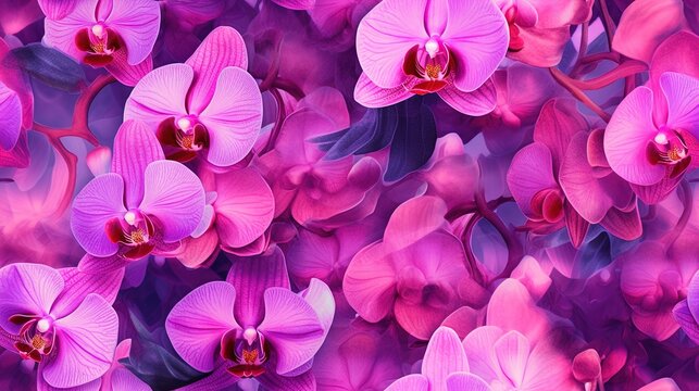  a bunch of purple flowers that are on a wall of purple flowers that are all over the place and the flowers are all over the place.  generative ai